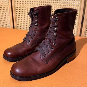 Men's Wolverine 1000 Mile Leather Lace-Up Work Boots - Brown